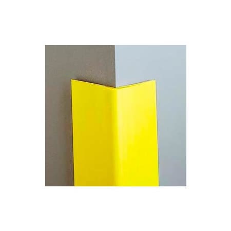 Pawling Vinyl-4" Wing Corner Guard, 12'H, Safety Yellow, Heavy Duty Vinyl CG-15-12-70